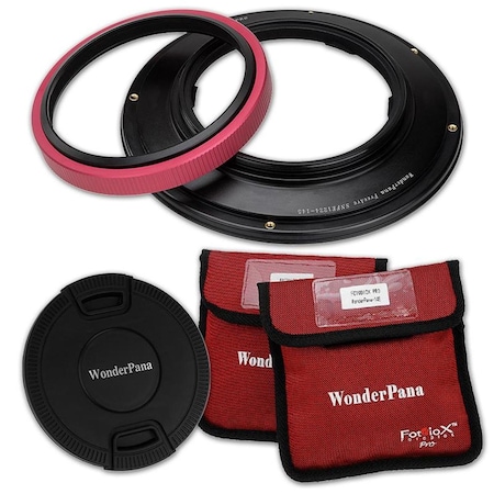 Fotodiox 12-24 mm Wonder Pana Filter Holder for Sony FE WP145-Core-SNFE1224-Cap